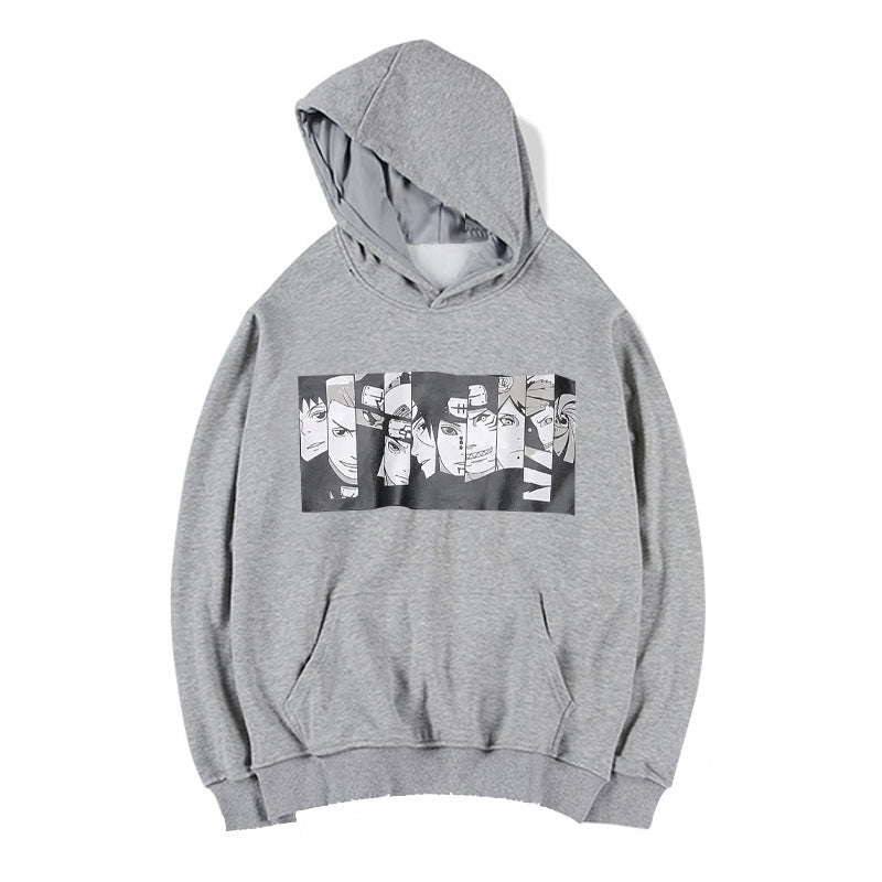 Naruto Hoodie, Trendy Loose Couple Long Sleeve Top