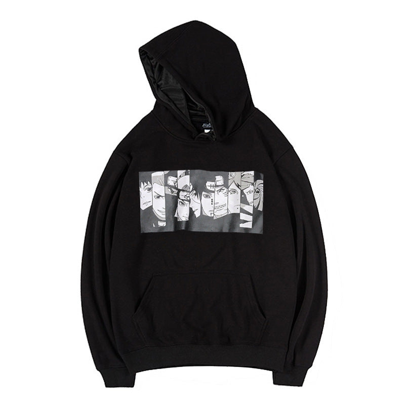 Naruto Hoodie, Trendy Loose Couple Long Sleeve Top